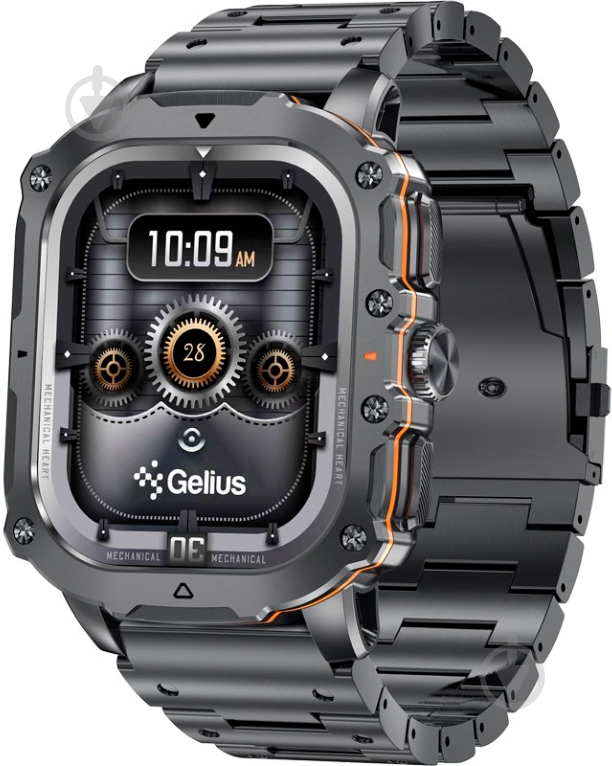 Смарт-годинник Gelius Pro GP-SW016 (Tactical Heavy) Хром (00000101909) — фото 3