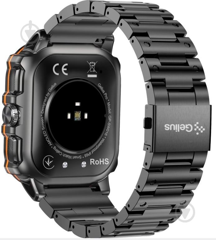 Смарт-годинник Gelius Pro GP-SW016 (Tactical Heavy) Хром (00000101909) — фото 14