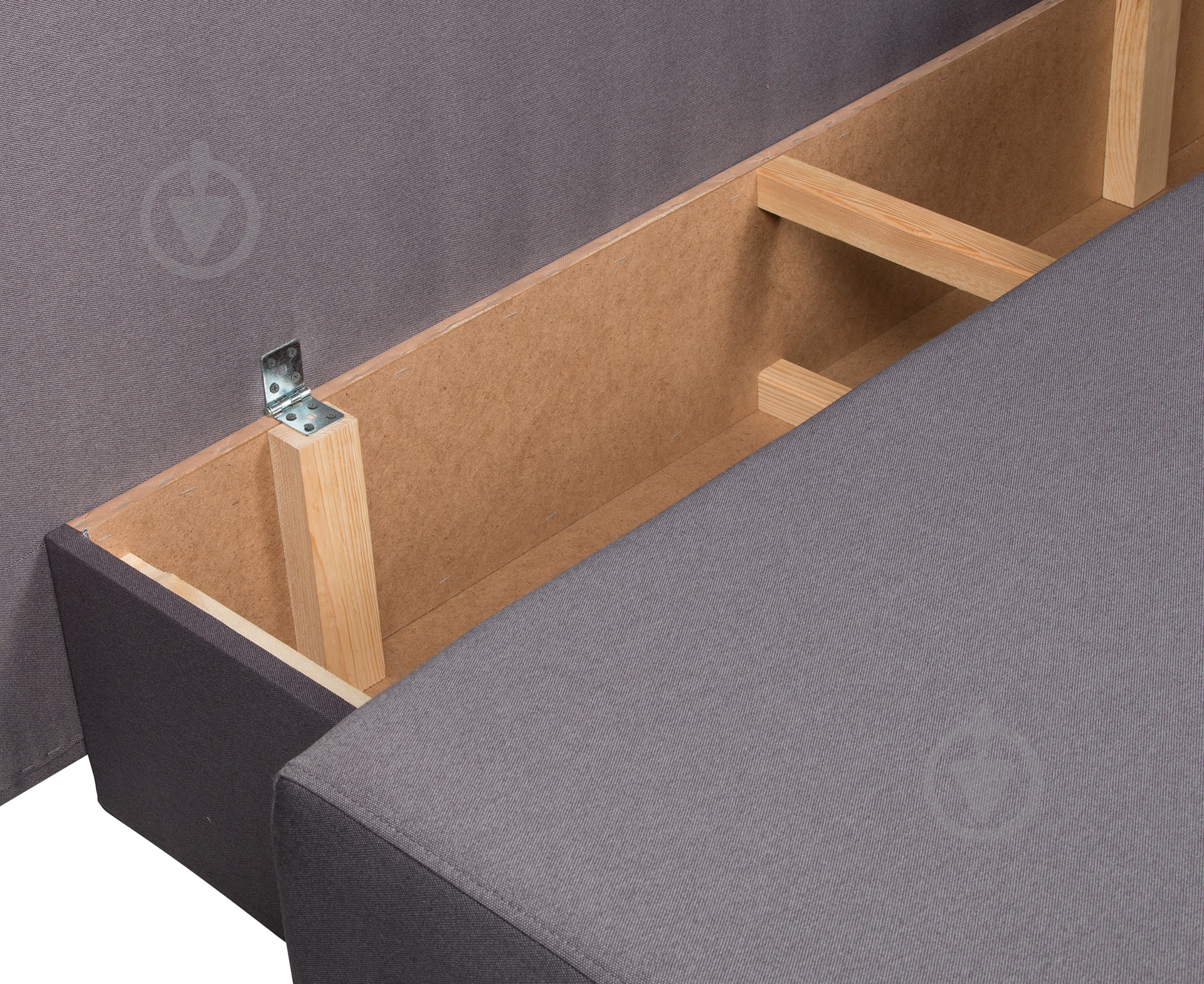 Диван прямой Берегиня Аполло серый 1940x910x770 мм - фото 4