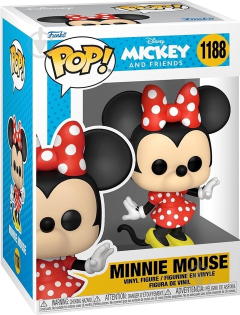 Фігурка Funko POP Disney: Classics - Minnie Mouse (5908305242819) - фото 1 Фігурка Funko POP Disney: Classics - Minnie Mouse (5908305242819) - фото 1