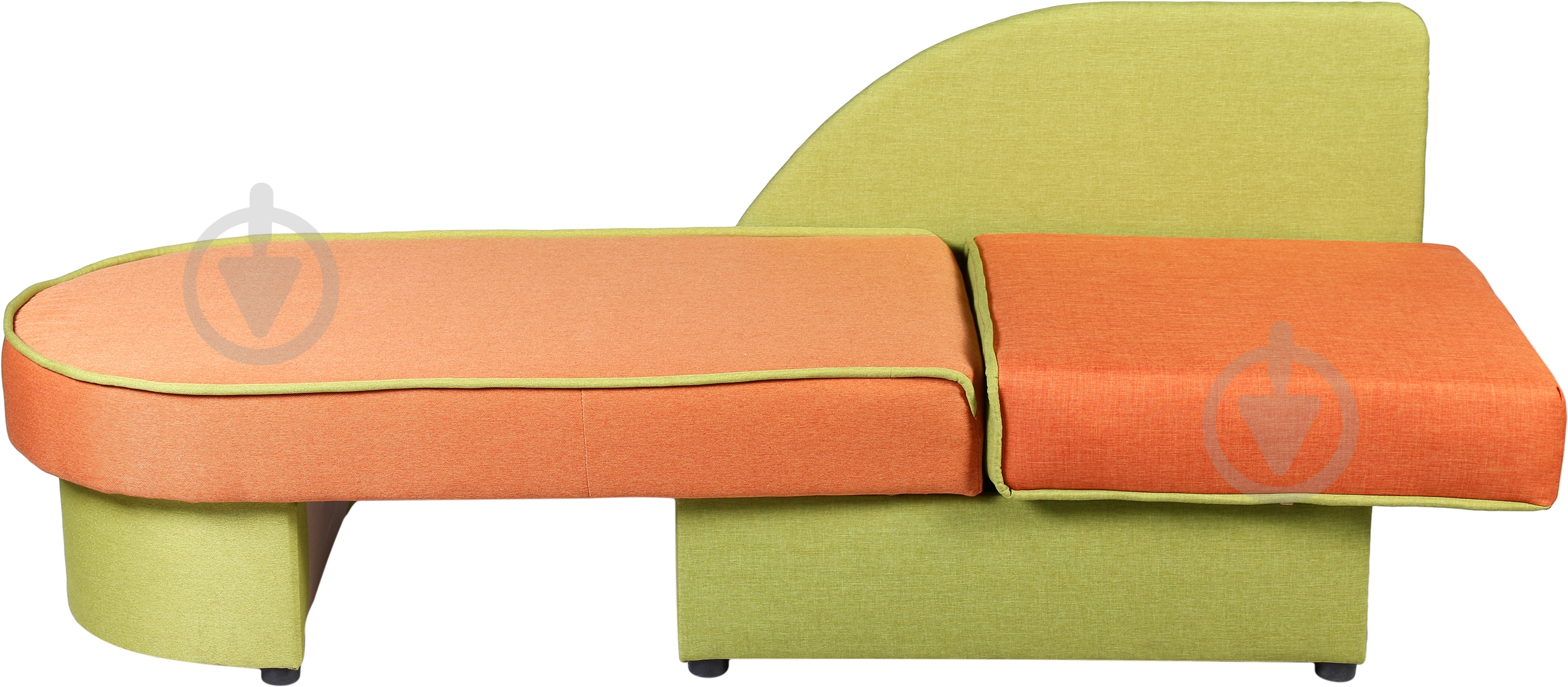 Тахта дитячий Берегиня Домовичок права оливково-помаранчевий 1410x770x740 мм - фото 4 Тахта дитячий Берегиня Домовичок права оливково-помаранчевий 1410x770x740 мм - фото 4