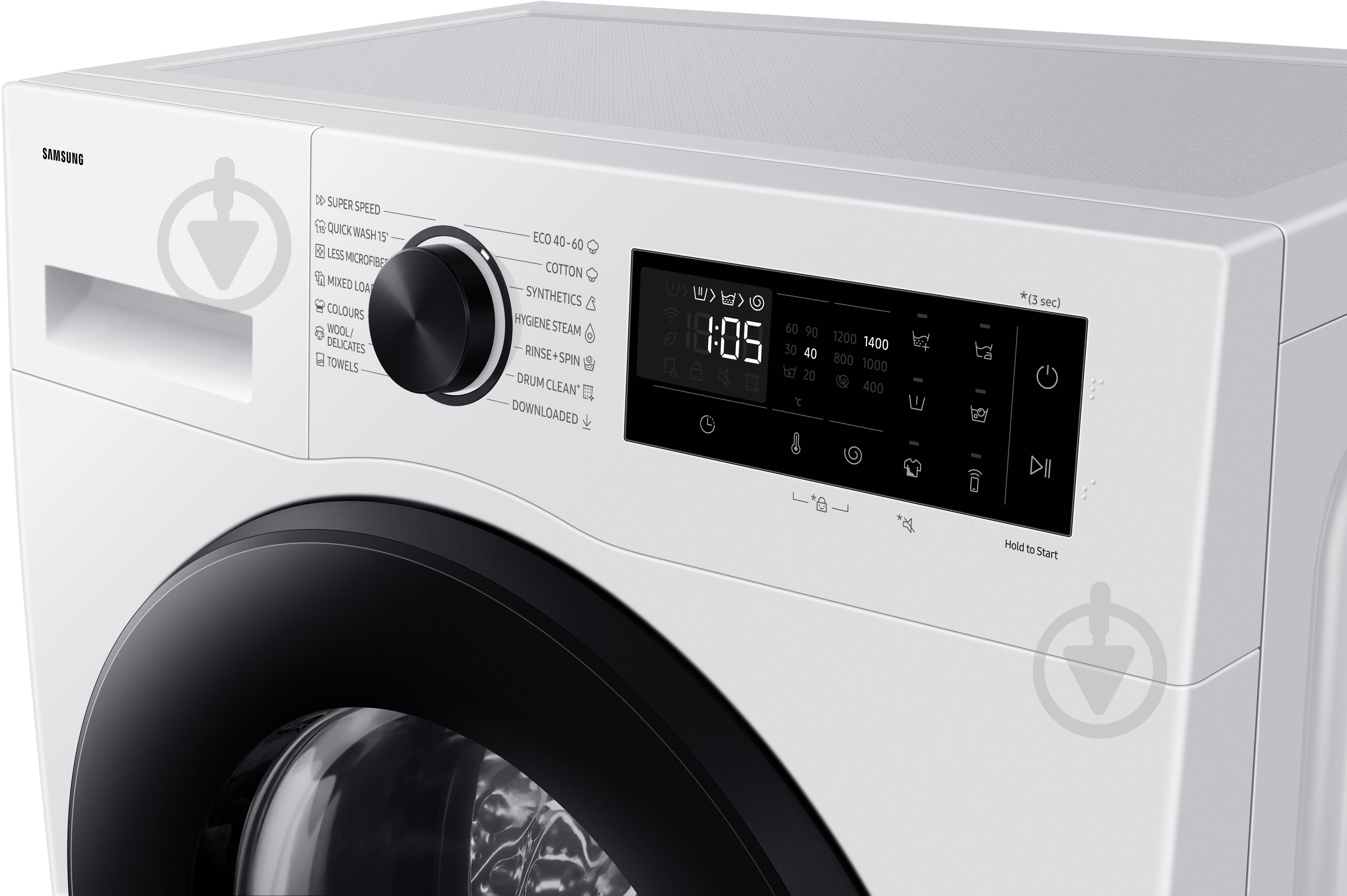 Пральна машина Samsung WW90DG5G34AELE - фото 8
