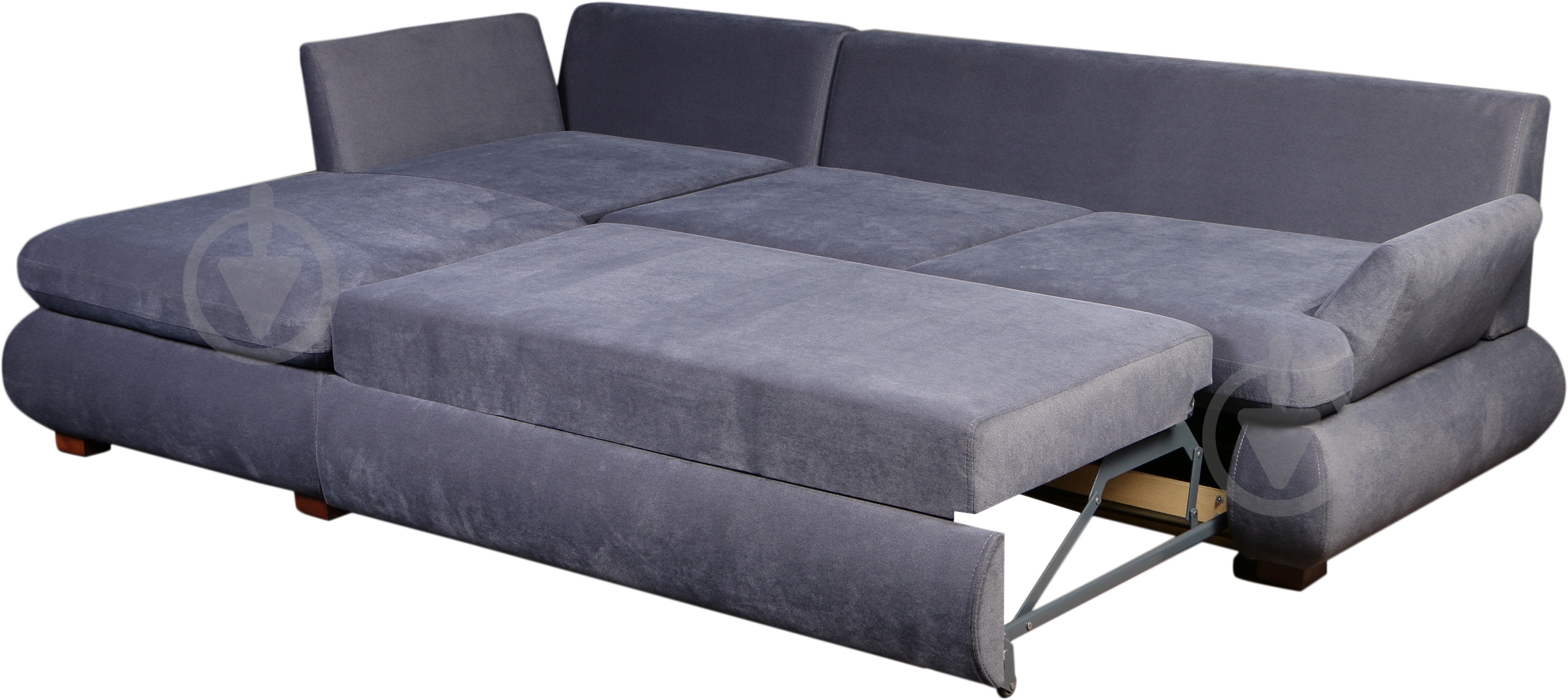 Диван угловой Берегиня Жизель левосторонний серый 2550x1740x730 мм - фото 2 Диван угловой Берегиня Жизель левосторонний серый 2550x1740x730 мм - фото 2