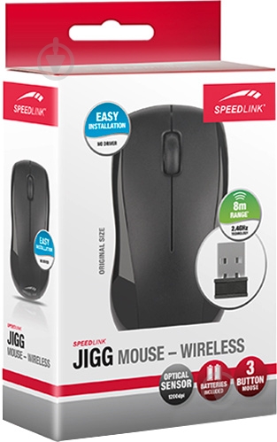 Мышь SPEEDLINK Jigg SL-6300-BK black - фото 3