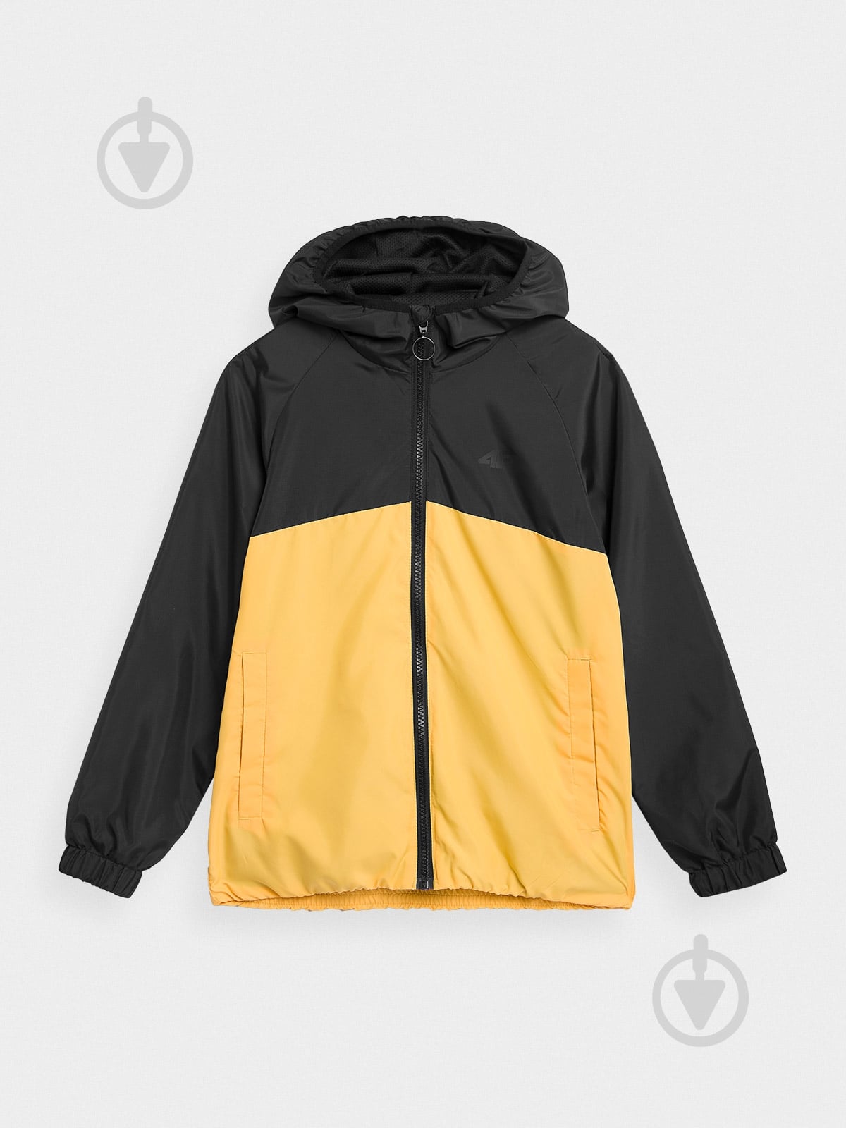 Ветровка для мальчиков 4F JACKET M082 4FJSS23TJACM082-74S желтая - фото 1 Ветровка для мальчиков 4F JACKET M082 4FJSS23TJACM082-74S желтая - фото 1