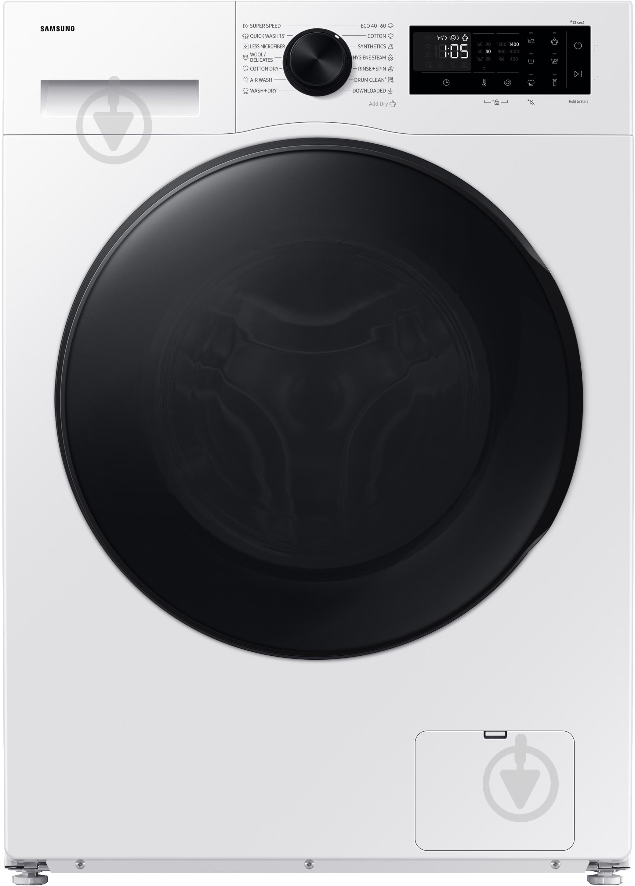 Стиральная машина с сушкой Samsung WD90DG5G34BELE - фото 1 Стиральная машина с сушкой Samsung WD90DG5G34BELE - фото 1