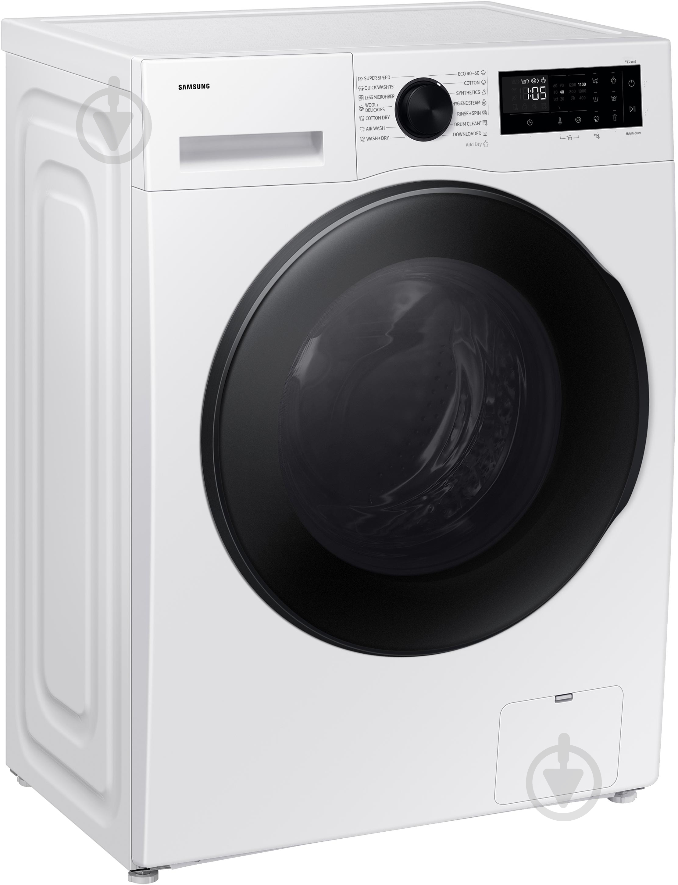 Стиральная машина с сушкой Samsung WD90DG5G34BELE - фото 2 Стиральная машина с сушкой Samsung WD90DG5G34BELE - фото 2