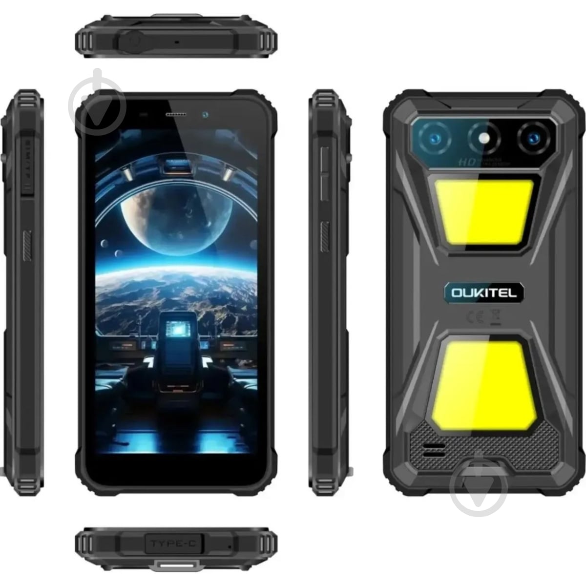 Смартфон Oukitel G5 4/256GB black (G5_BK) - фото 7 Смартфон Oukitel G5 4/256GB black (G5_BK) - фото 7