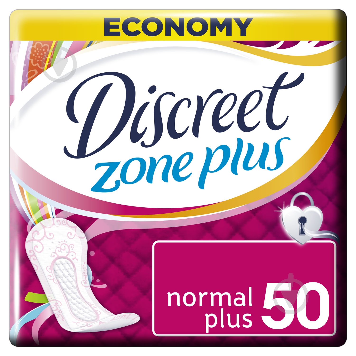 Прокладки ежедневные Discreet normal plus normal plus 50 шт. - фото 1 Прокладки ежедневные Discreet normal plus normal plus 50 шт. - фото 1