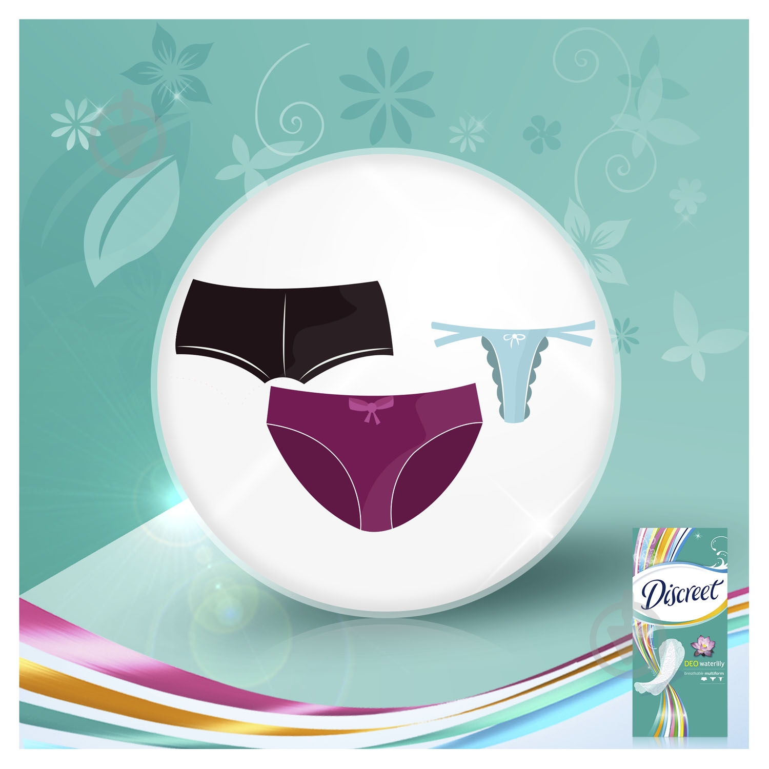 Прокладки ежедневные Discreet Deo Waterlily plus 50 шт. - фото 6