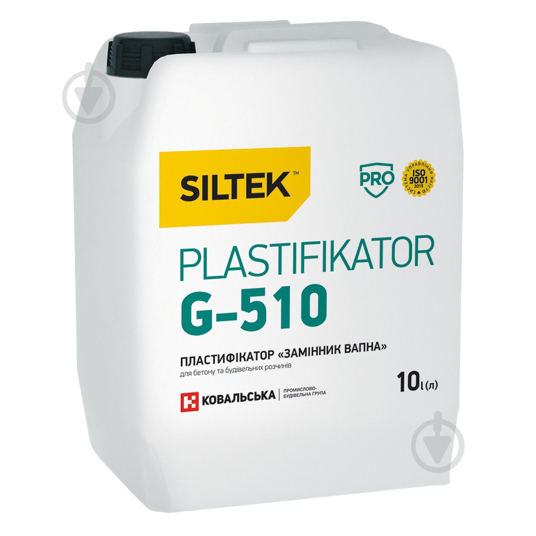 Пластификатор Siltek G-510 «Заменитель извести» 10 л - фото 1
