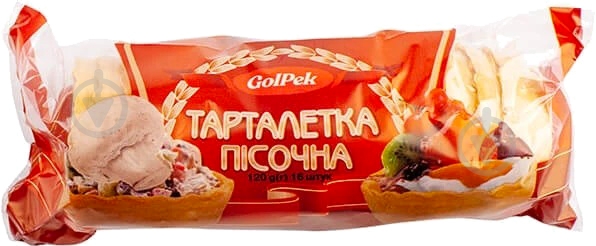 Тарталетка Golpek песочная 120 г - фото 1 Тарталетка Golpek песочная 120 г - фото 1