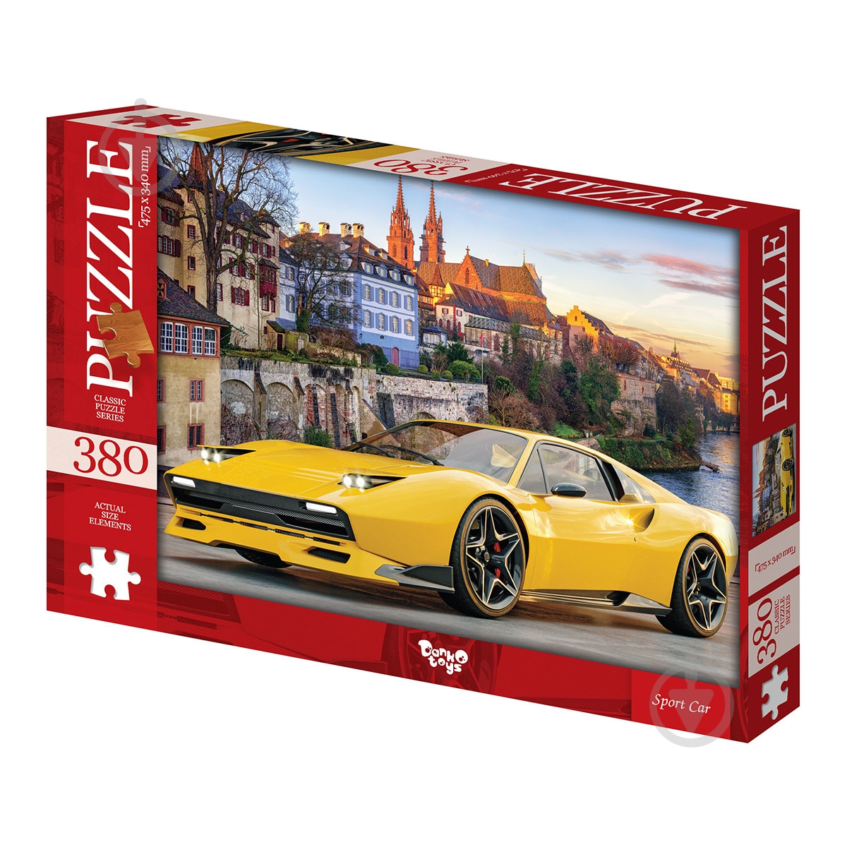ᐉ Пазли Danko Toys 380 елементів №10 Sport Car C380-06-10 • Краща