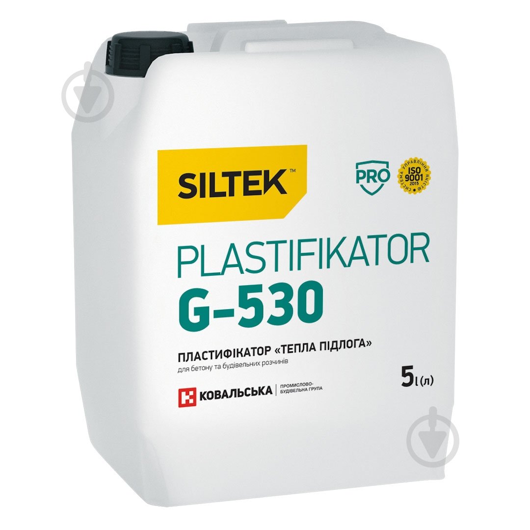 Пластификатор Siltek G-530 «Теплый пол» 5 л - фото 1