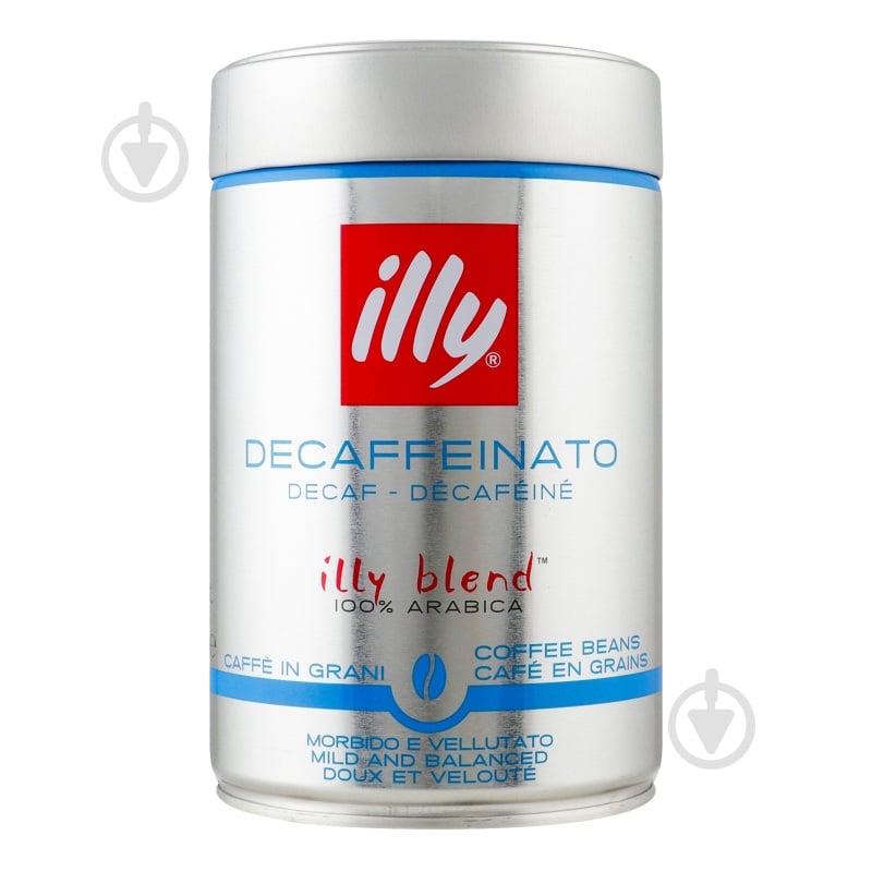 Кофе в зернах illy decaff 125 г - фото 1 Кофе в зернах illy decaff 125 г - фото 1