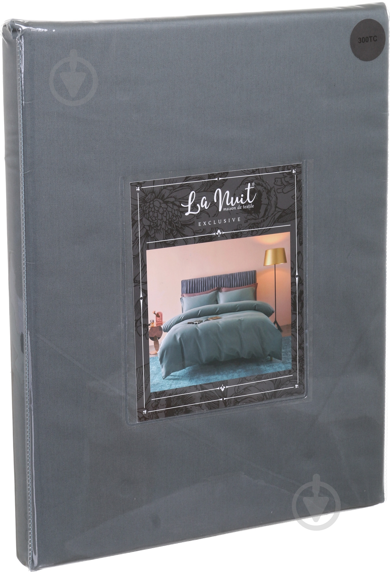 Простынь Mono Green D 240x260 см зеленый La Nuit - фото 4 Простынь Mono Green D 240x260 см зеленый La Nuit - фото 4