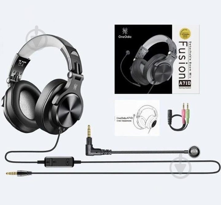 Гарнитура Oneodio (A71D Black) - фото 2