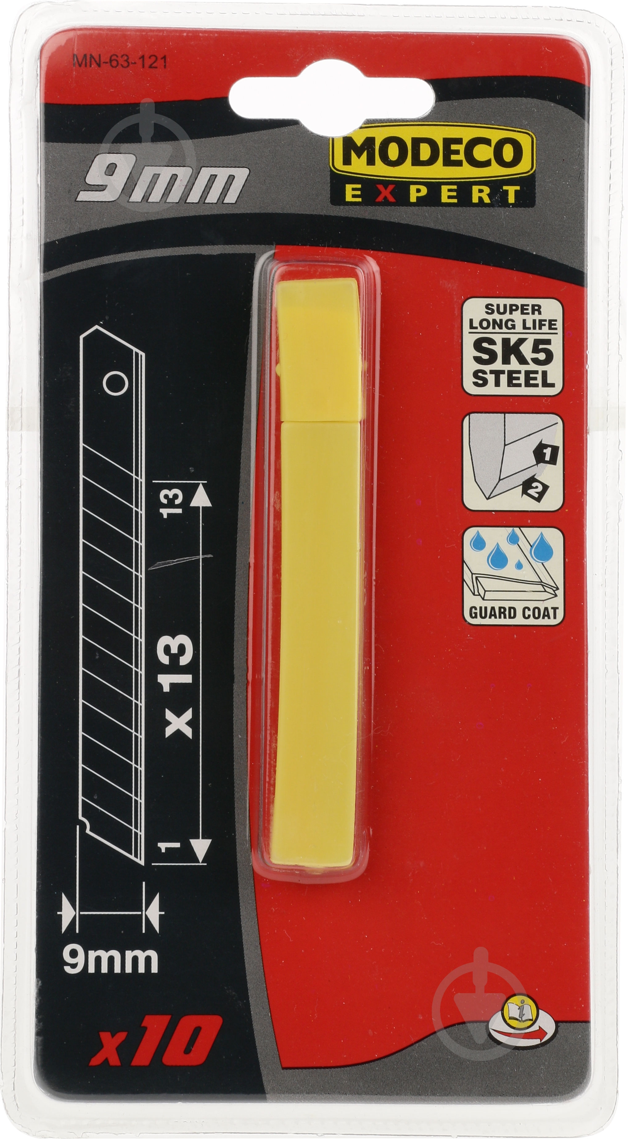 Набор лезвий сегментных Modeco 10 шт MN-63-121 - фото 3