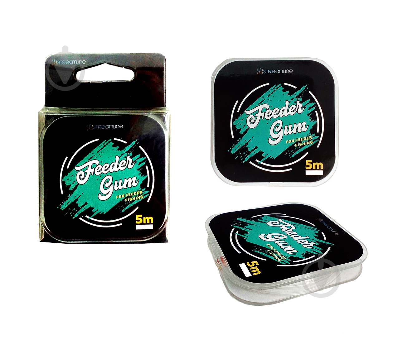 Шнур поводочный GStream Feeder Gum 5м 0,8мм - фото 1 Шнур поводочный GStream Feeder Gum 5м 0,8мм - фото 1