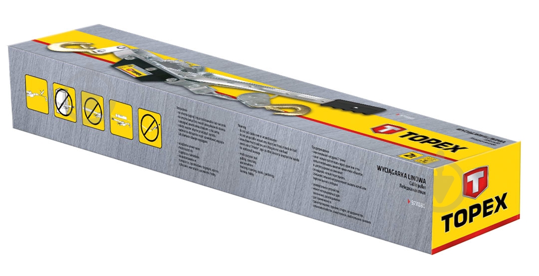 Лебедка рычажная Topex 97X080 - фото 3