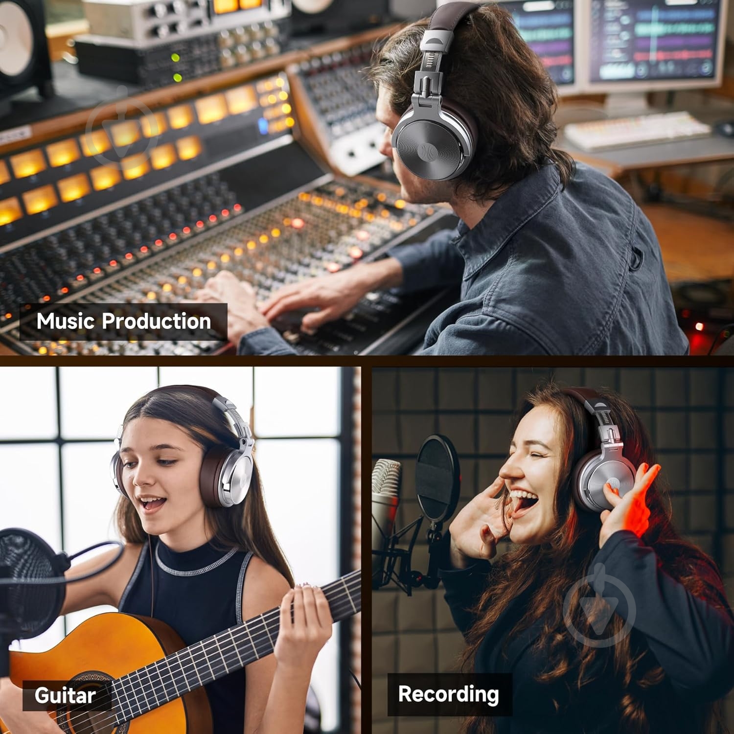 Гарнитура Oneodio (Pro 30 Silver) - фото 8