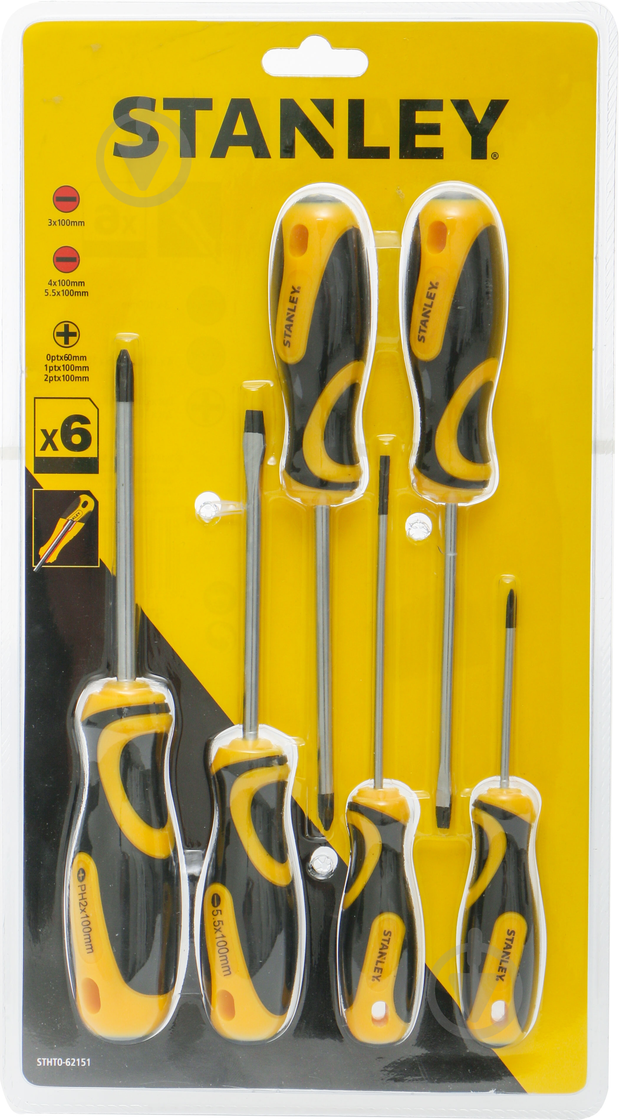 Набор отверток Stanley STHT0-62151 - фото 2
