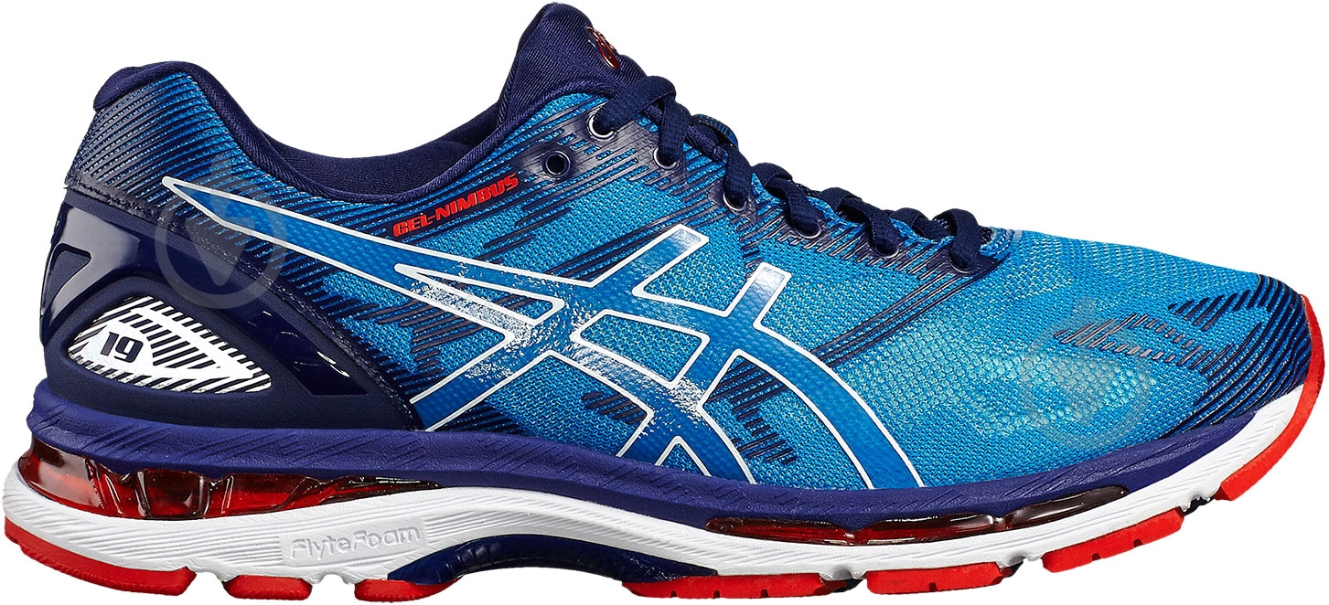 Кроссовки Asics GEL-NIMBUS 19 (2E) T701N-4301 р.12 голубой - фото 2