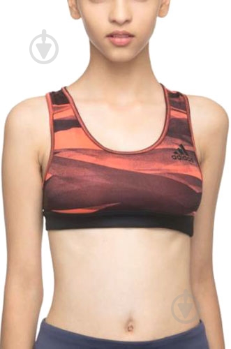 Бра Adidas YG TR BRA CD8921 коралловый - фото 2 Бра Adidas YG TR BRA CD8921 коралловый - фото 2