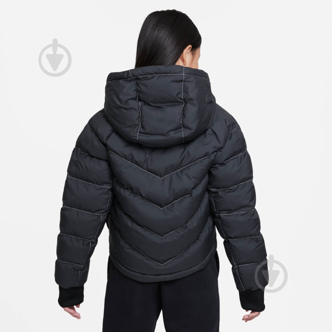 Куртка для девочек Nike DD7134-010 р.L черная - фото 2