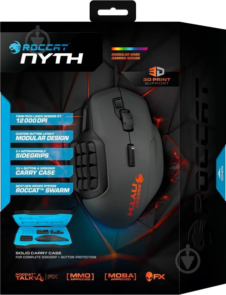 Мышь Roccat Nyth ROC-11-900 black - фото 10