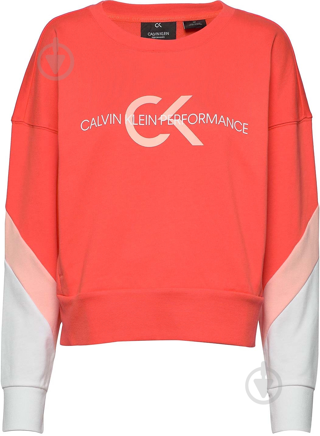 Джемпер Calvin Klein Performance PULLOVER 00GWS0W307-835 р. L коралловый - фото 1