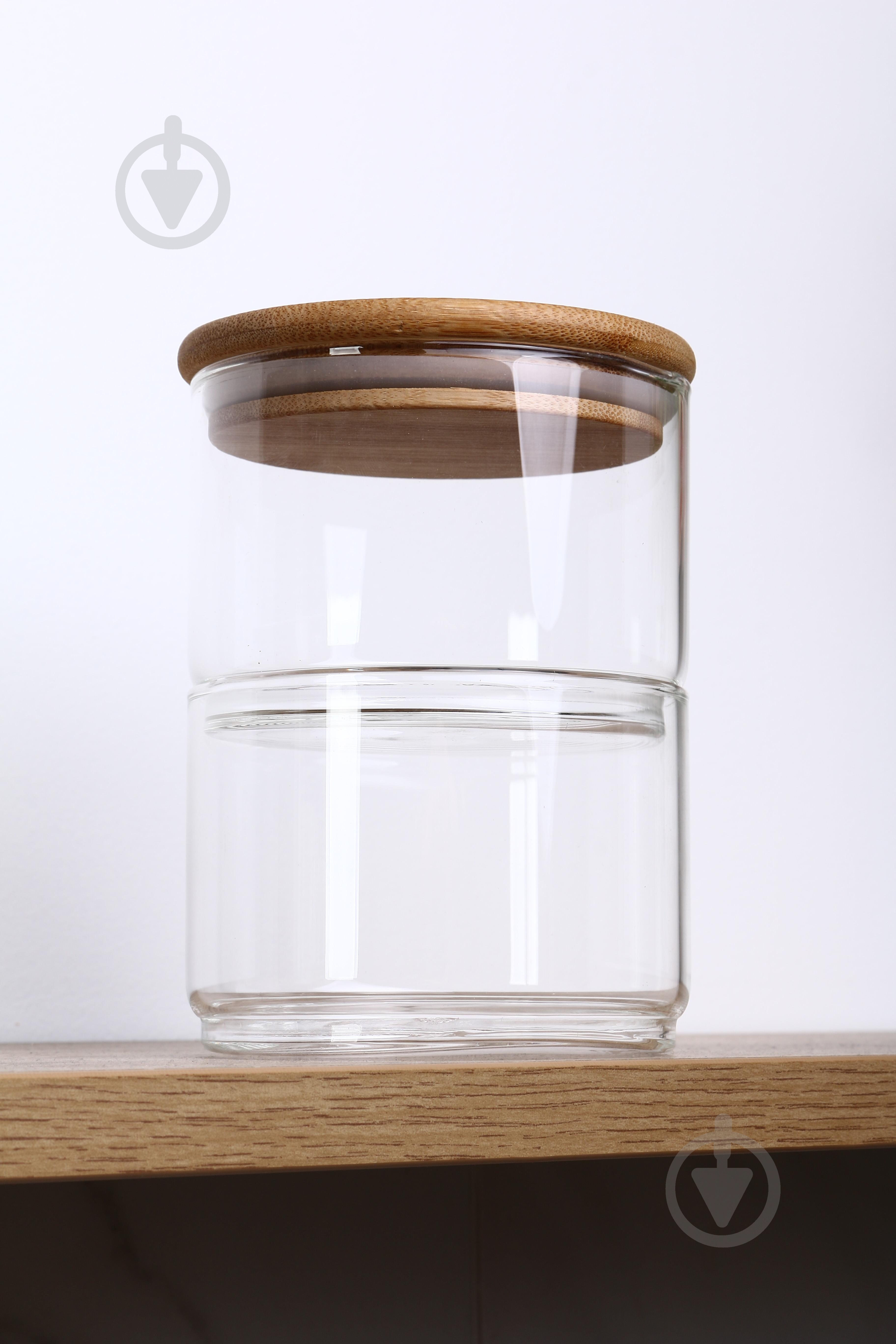 Ємність для зберігання Fiora Nueces подвійна 0,9 л прозорий - фото 6 Ємність для зберігання Fiora Nueces подвійна 0,9 л прозорий - фото 6