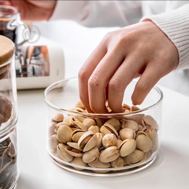 Ємність для зберігання Fiora Nueces подвійна 0,9 л прозорий - фото 11 Ємність для зберігання Fiora Nueces подвійна 0,9 л прозорий - фото 11