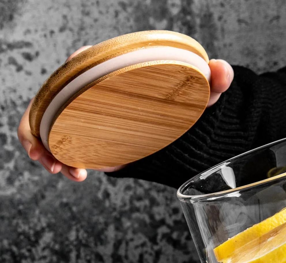 Ємність для зберігання Fiora Nueces подвійна 0,9 л прозорий - фото 12 Ємність для зберігання Fiora Nueces подвійна 0,9 л прозорий - фото 12