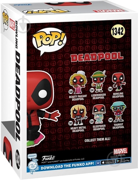 Фигурка Funko POP Marvel: Deadpool - Bowling (5908305247203) - фото 3