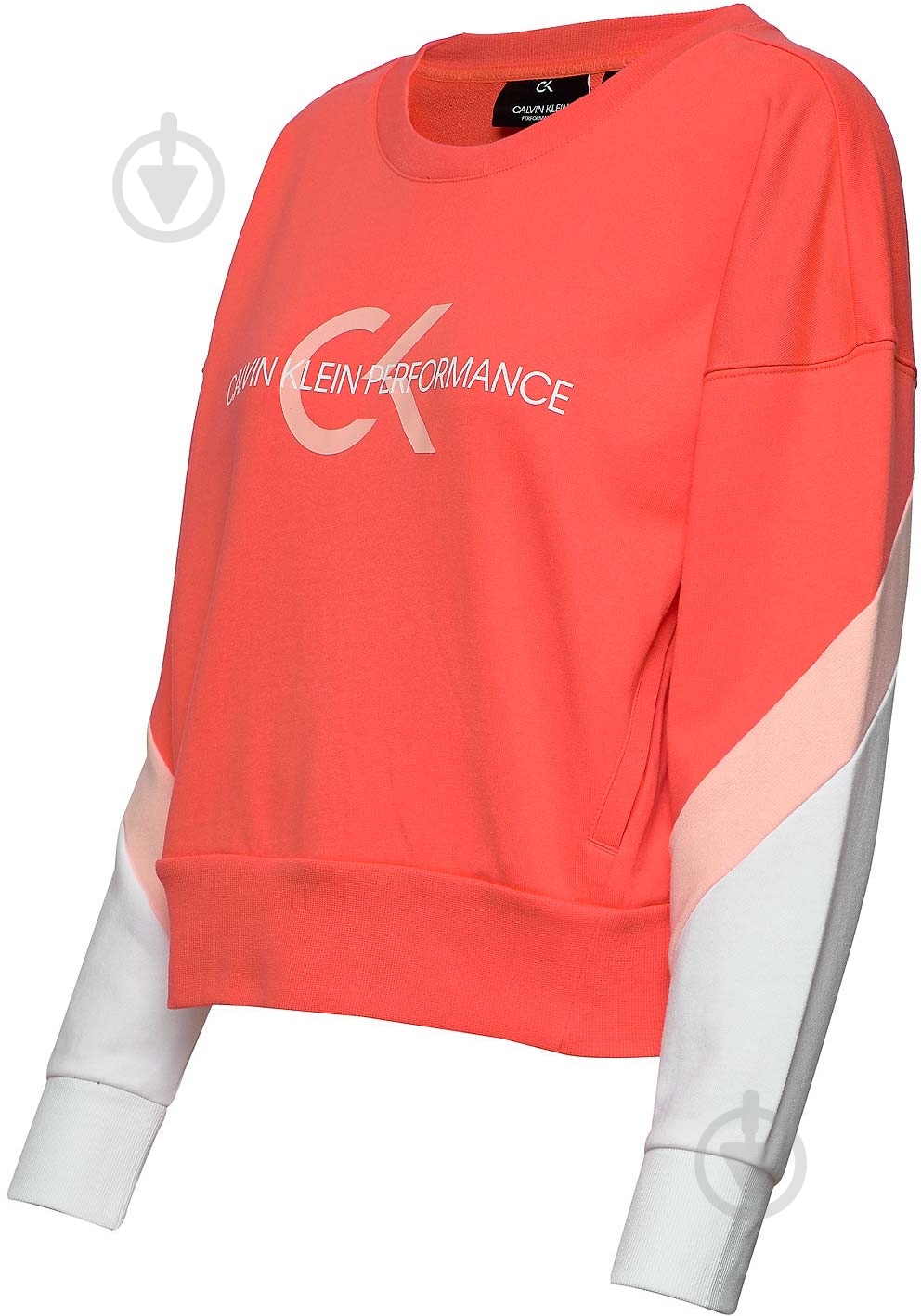 Джемпер Calvin Klein Performance PULLOVER 00GWS0W307-835 р. XS коралловый - фото 3