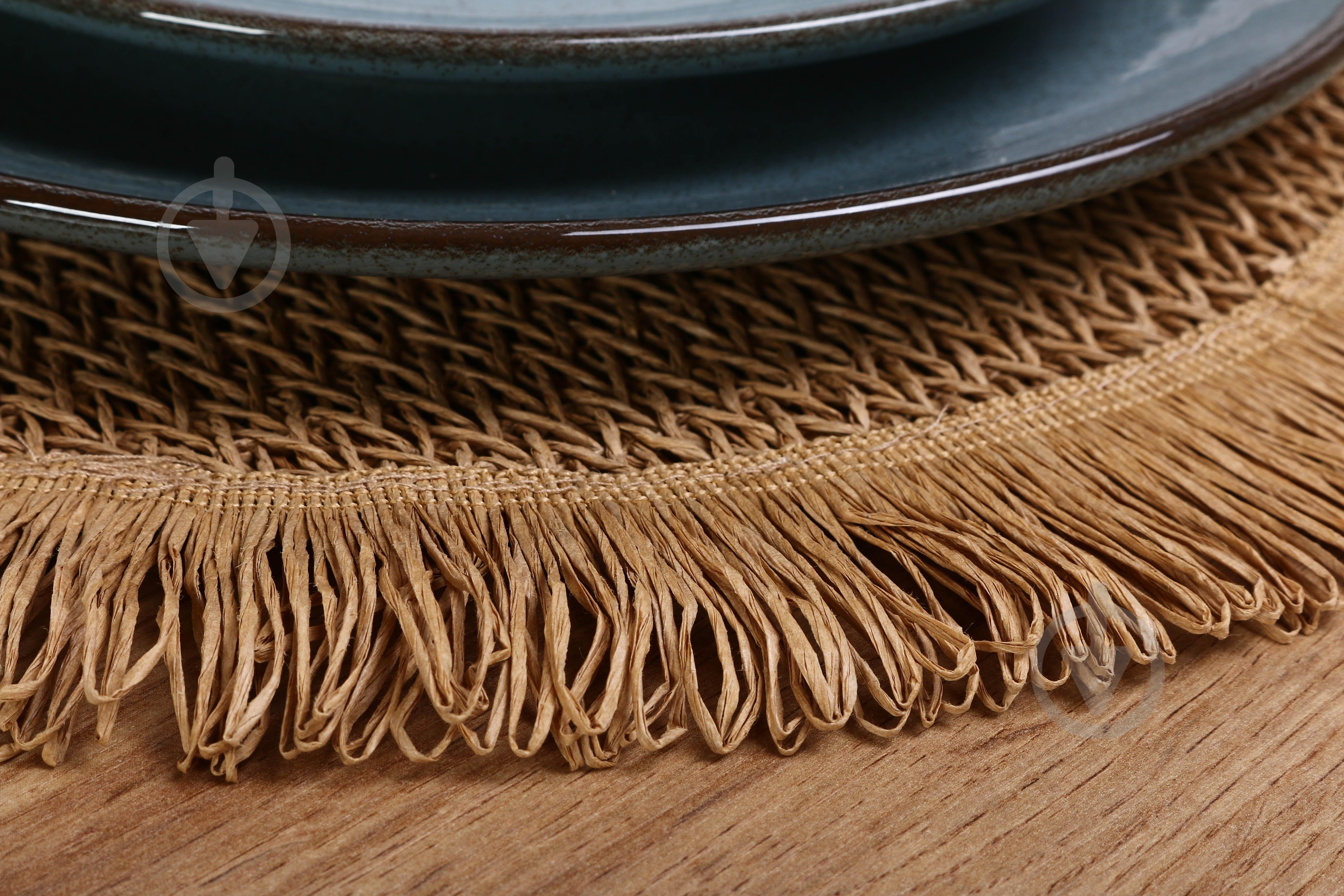 Коврик для сервировки Fiora Solana 38 см карамельный - фото 8 Коврик для сервировки Fiora Solana 38 см карамельный - фото 8