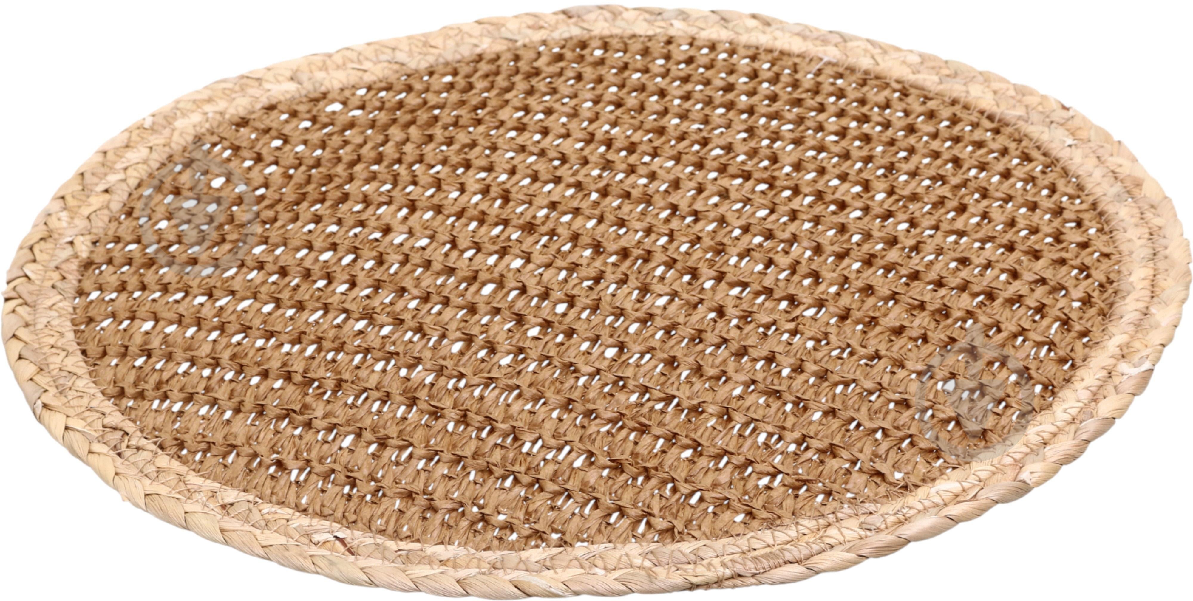 Коврик для сервировки Fiora Onda 38 см карамель - фото 2