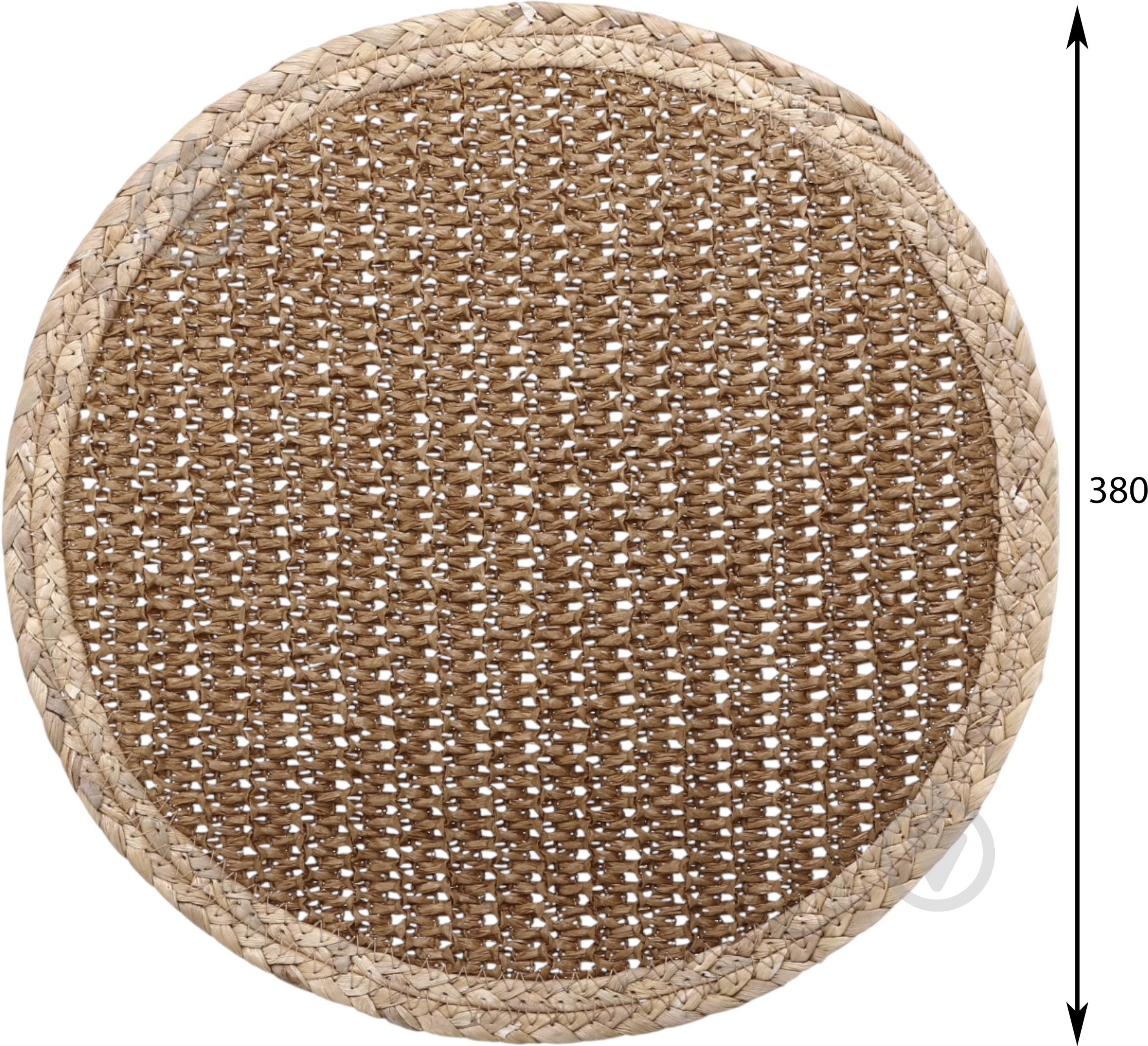 Коврик для сервировки Fiora Onda 38 см карамель - фото 9