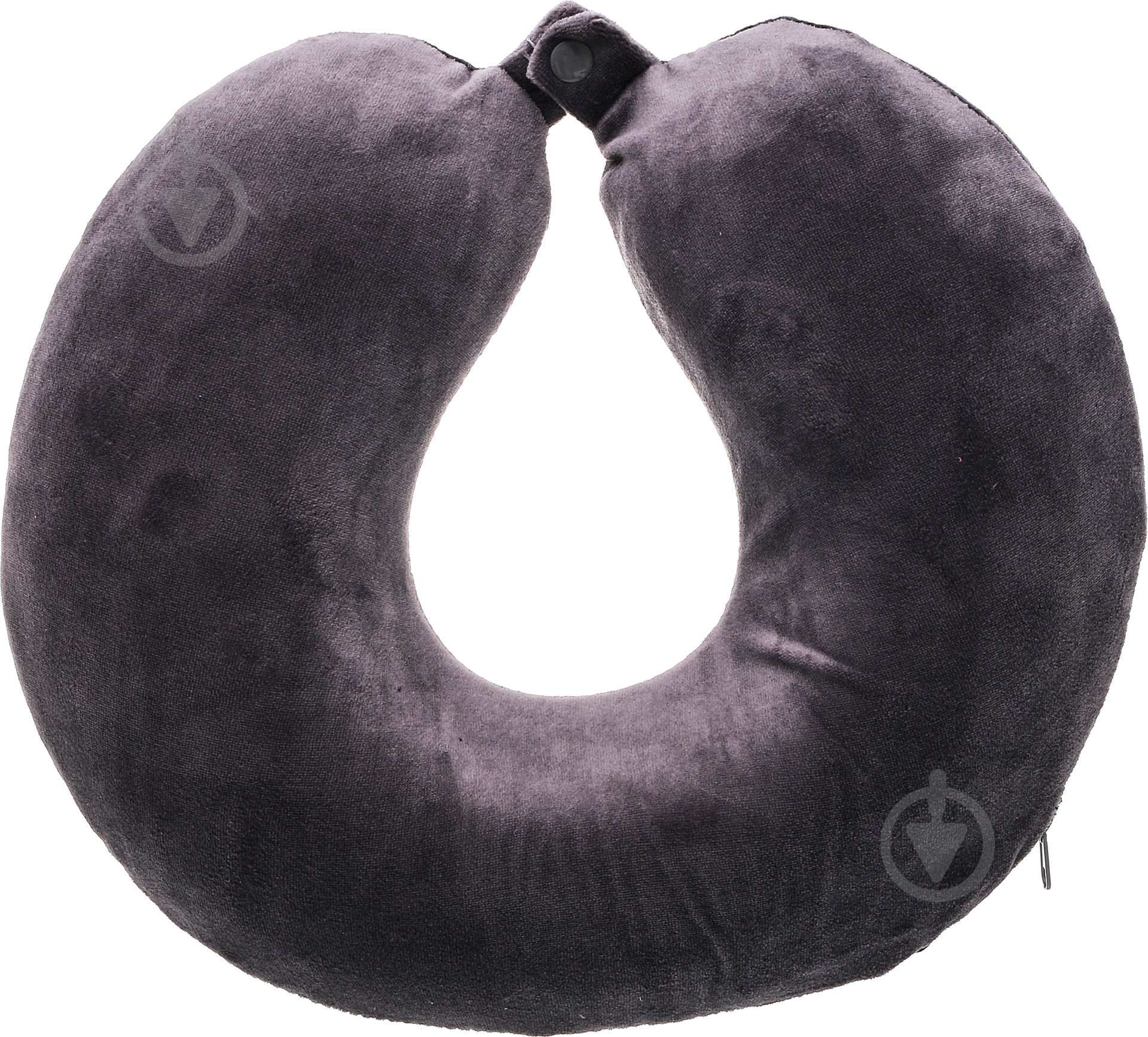 Подушка для путешествий 30х30х9 см серая Luna - фото 2