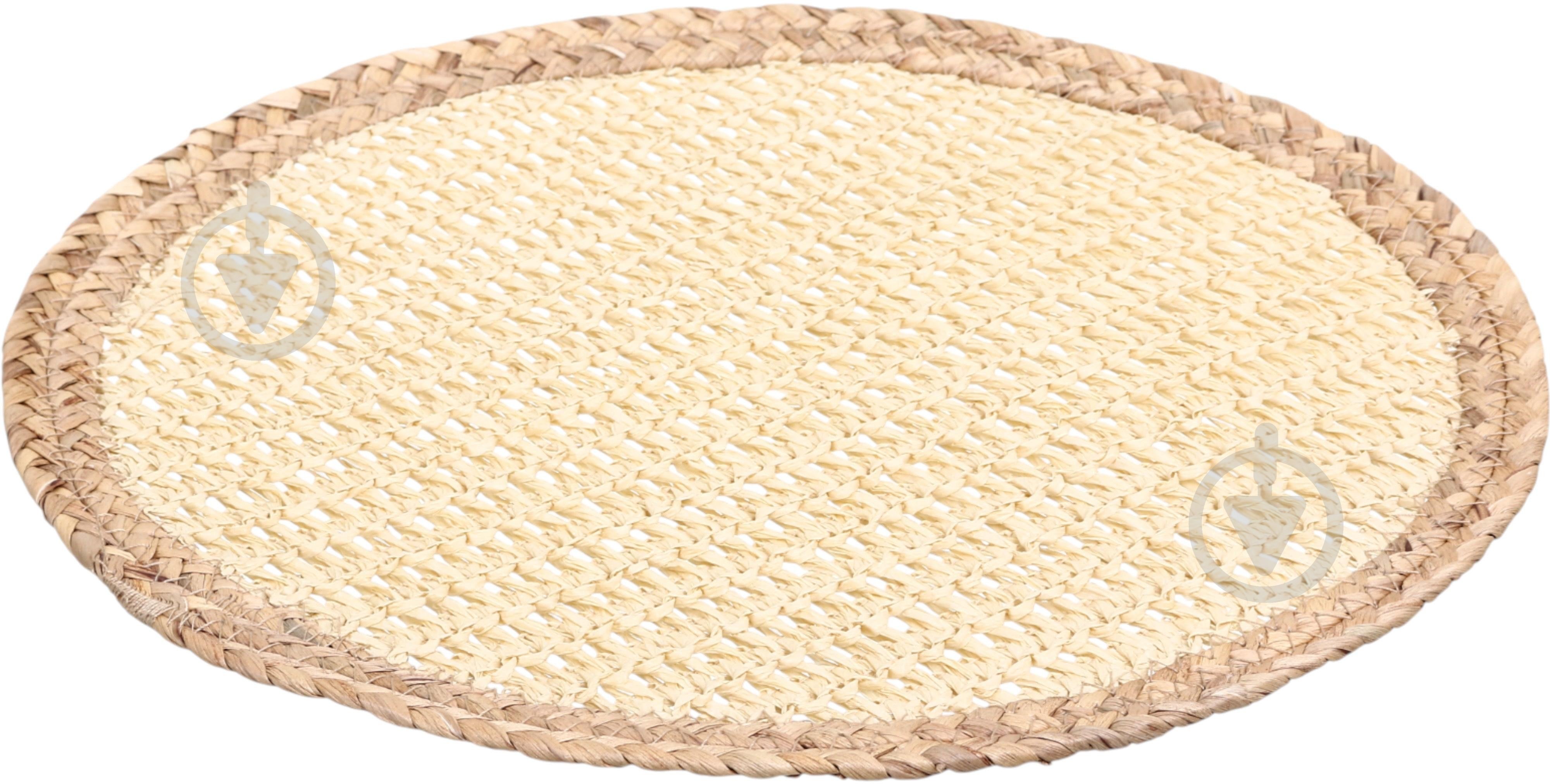 Килимок для сервірування Fiora Onda 38 см молочний - фото 4 Килимок для сервірування Fiora Onda 38 см молочний - фото 4