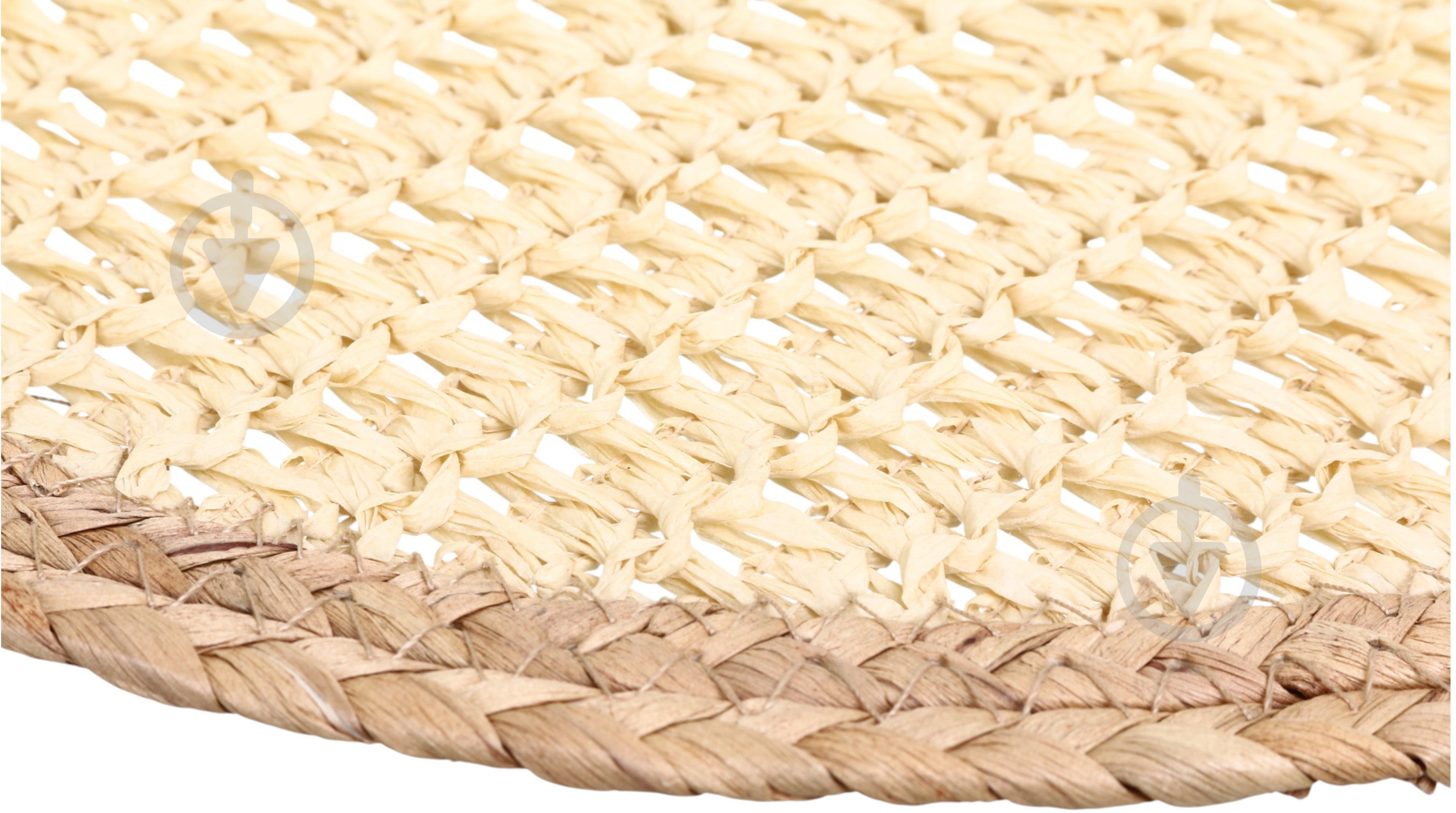 Килимок для сервірування Fiora Onda 38 см молочний - фото 3 Килимок для сервірування Fiora Onda 38 см молочний - фото 3