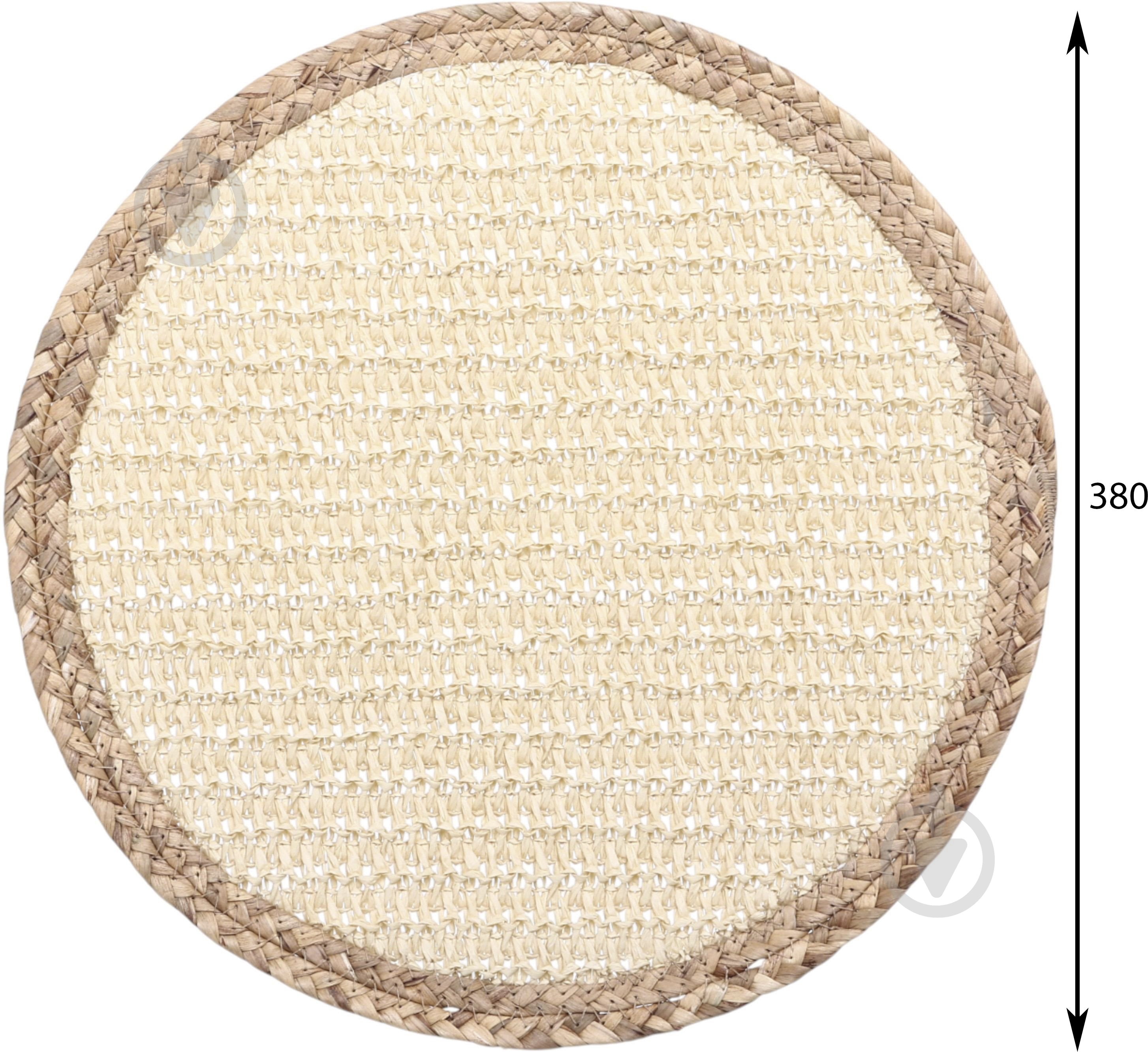 Килимок для сервірування Fiora Onda 38 см молочний - фото 9 Килимок для сервірування Fiora Onda 38 см молочний - фото 9