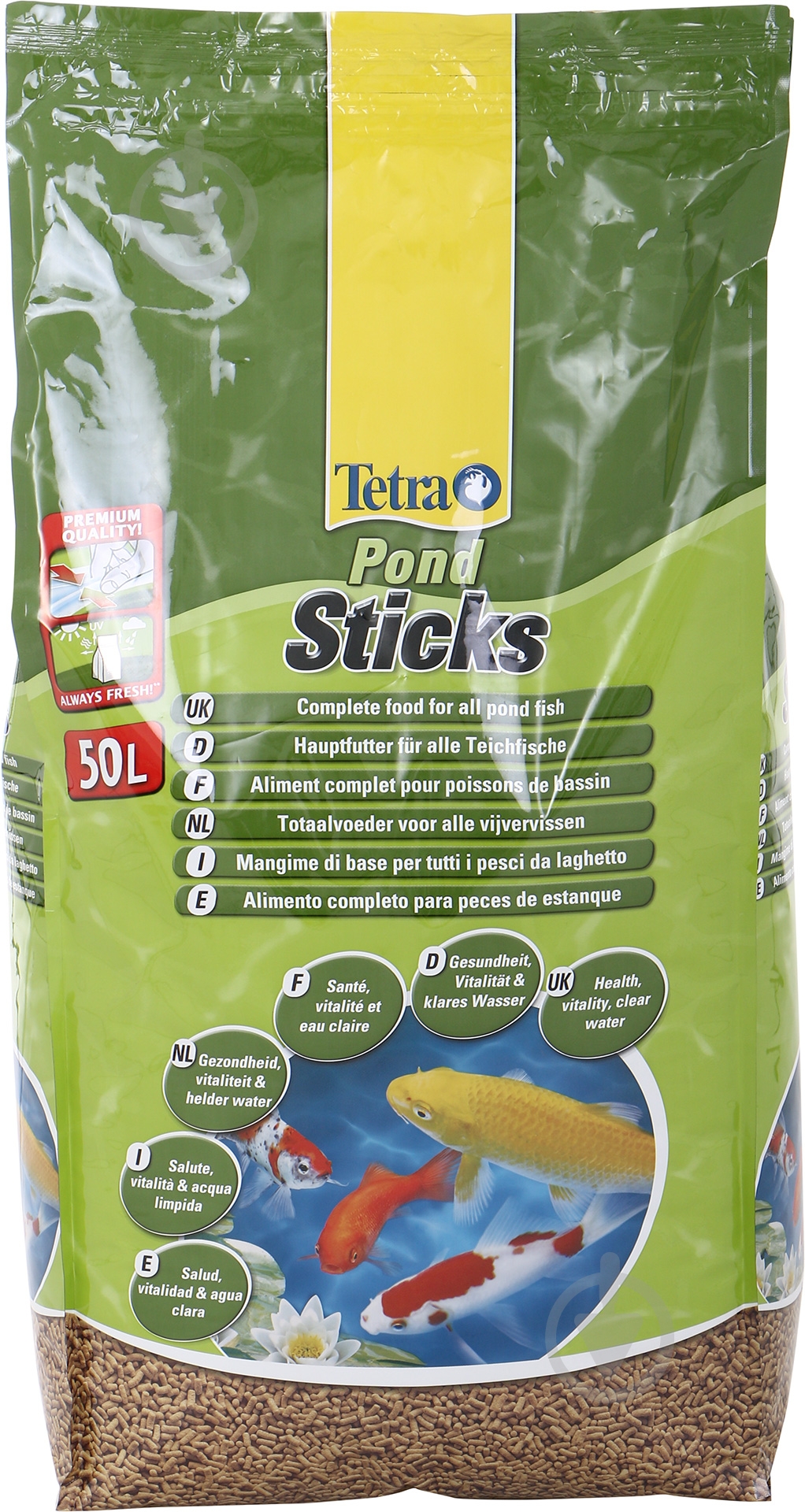 Корм Tetra Pond Sticks 50 л (субпродукты растительного происхождения) - фото 1