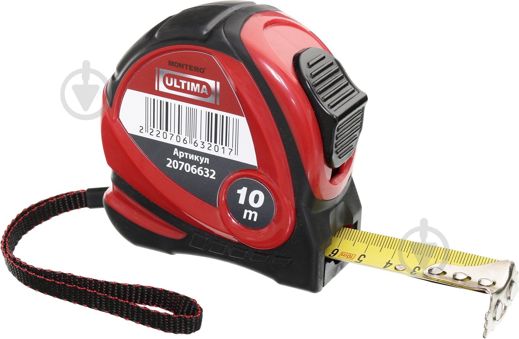 Рулетка Montero 10G44X 10 м x 25 мм - фото 1