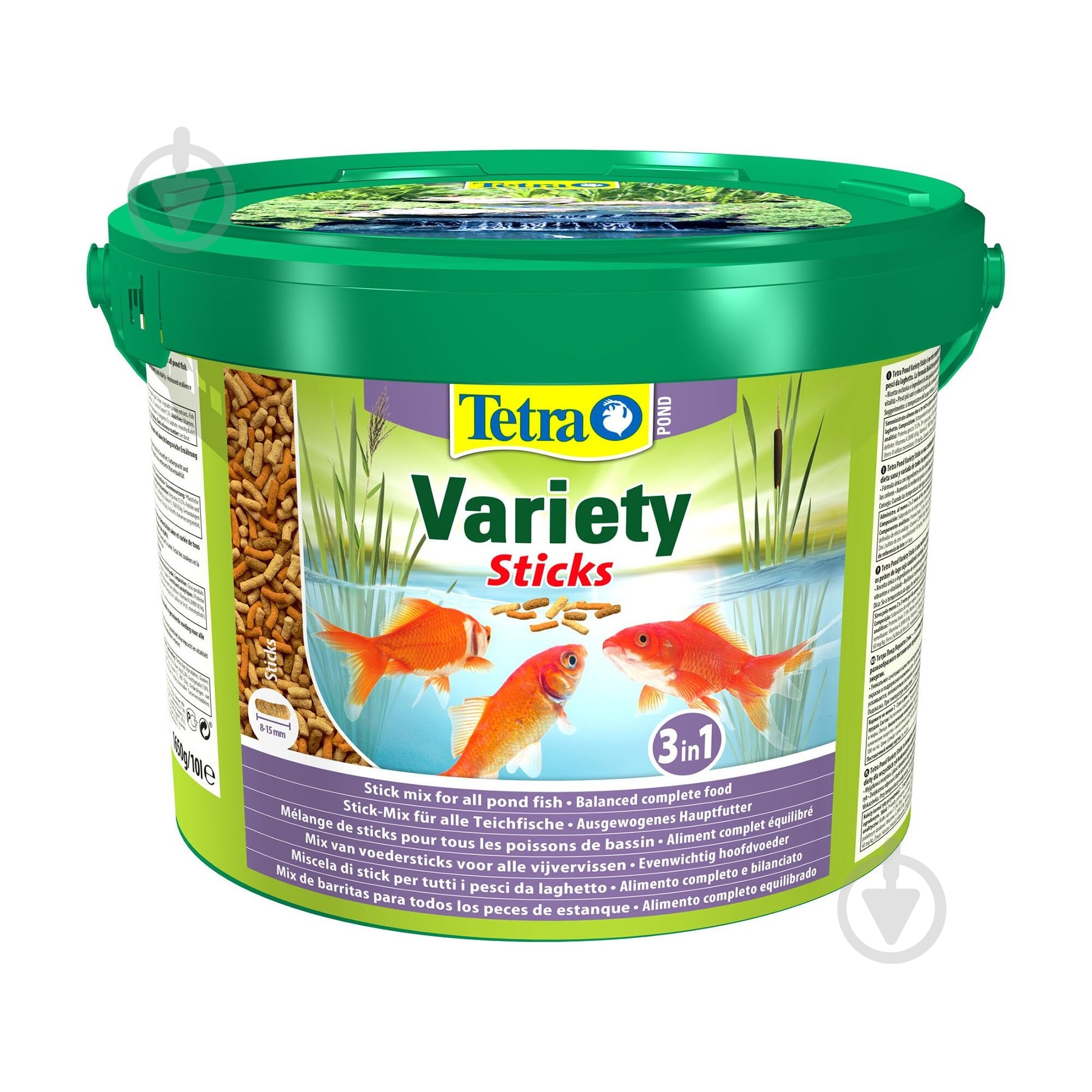 Корм Tetra POND Veriety St. 10 л (субпродукты растительного происхождения) - фото 1