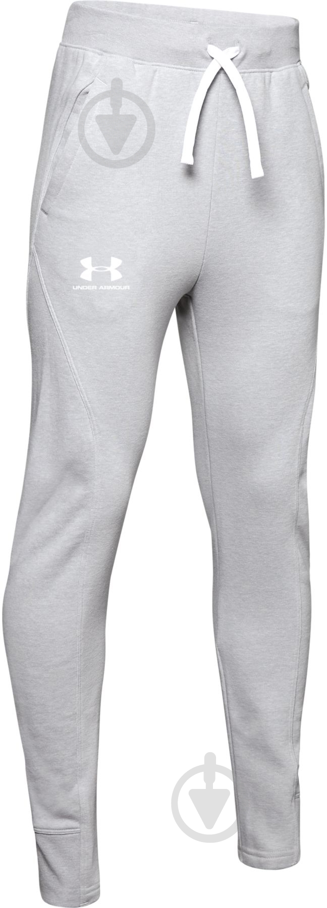 Брюки Under Armour Rival Solid Jogger 1348489-011 р. S серый - фото 1 Брюки Under Armour Rival Solid Jogger 1348489-011 р. S серый - фото 1