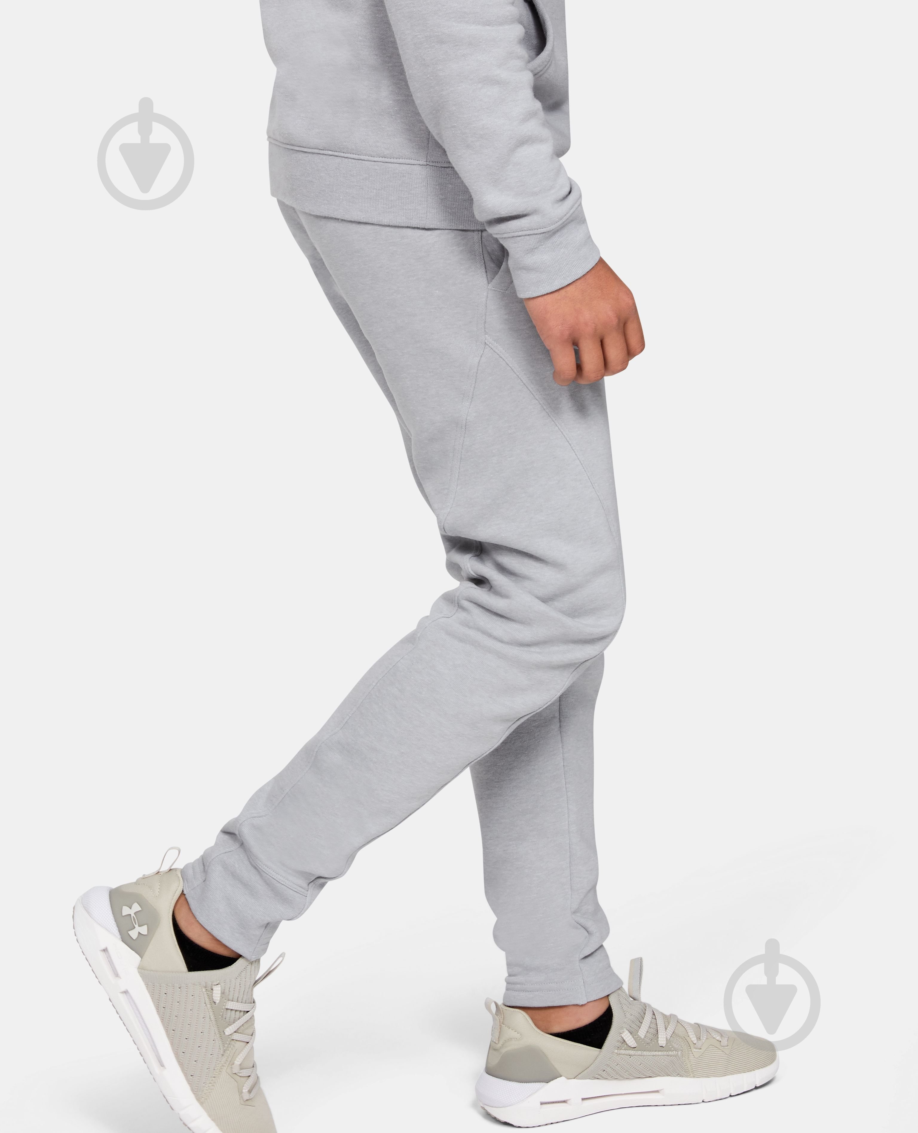 Брюки Under Armour Rival Solid Jogger 1348489-011 р. S серый - фото 5 Брюки Under Armour Rival Solid Jogger 1348489-011 р. S серый - фото 5