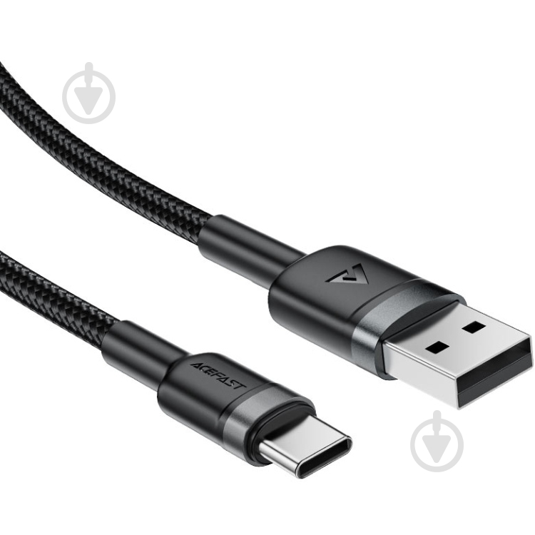 USB-кабель Acefast C22-04 1,2 м черный (6974316285144) - фото 2