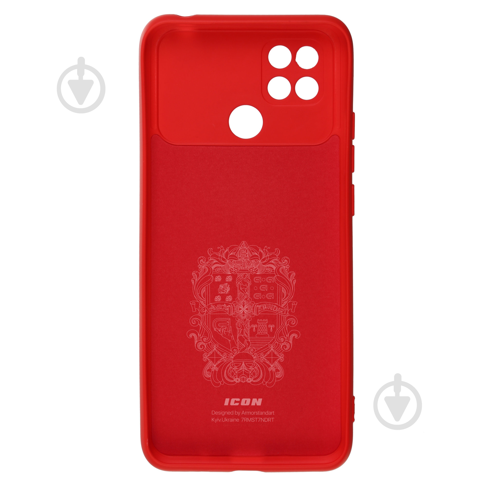 Панель Armorstandart ICON Case для Xiaomi Poco C40 Red (ARM62674) - фото 2 Панель Armorstandart ICON Case для Xiaomi Poco C40 Red (ARM62674) - фото 2